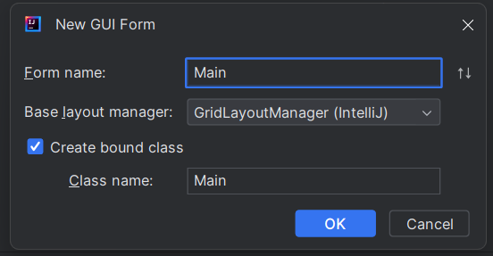 GUI Form